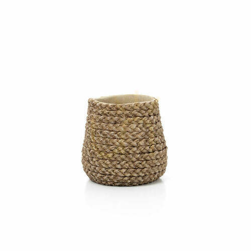 Check Braided Planter Natural S