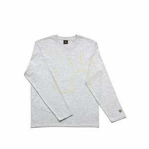 Checkerboard Long Sleeve T-Shirt Heather Grey S small 0