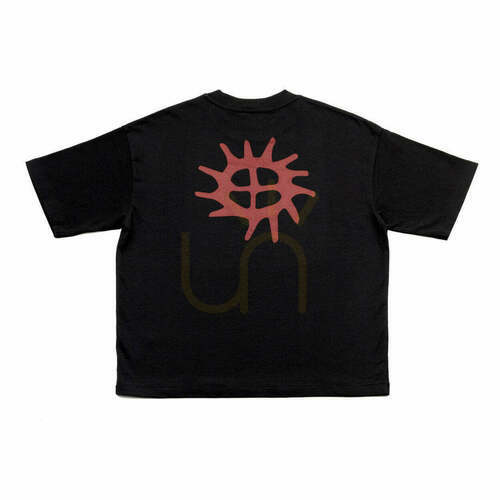 Check Brand S/S T-Shirt Black Terracotta M