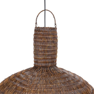 Pendant Light Dome Dark Walnut XL Oversized Collection small 2