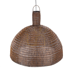 Pendant Light Dome Dark Walnut XL Oversized Collection small 3