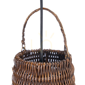 Pendant Light Dome Dark Walnut XL Oversized Collection small 7