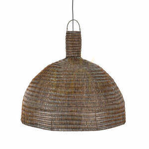 Pendant Light Dome Dark Walnut XL Oversized Collection small 0