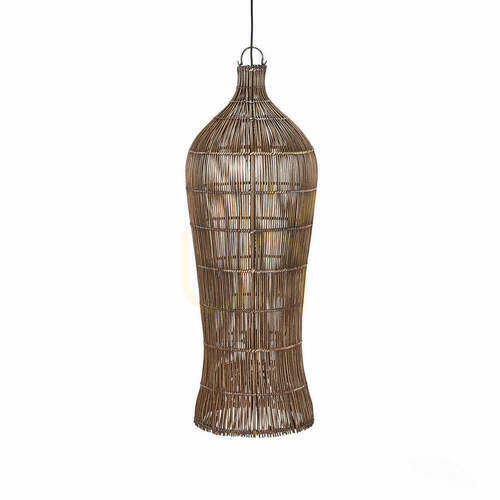 Check Oversized Collection Dark Walnut XL Pendant Light