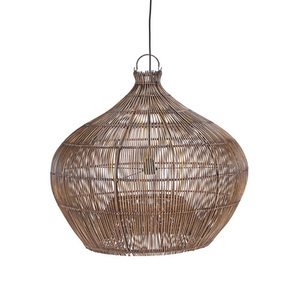 Pendant Light Desert Gourd Dark Walnut Medium small 10