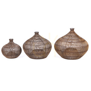 Pendant Light Desert Gourd Dark Walnut Medium small 2