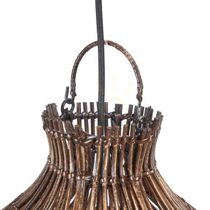 Pendant Light Desert Gourd Dark Walnut Medium small 7