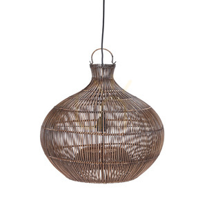 Pendant Light Desert Gourd Dark Walnut Small small 3