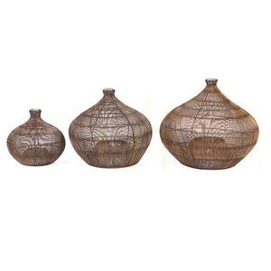 Pendant Light Desert Gourd Dark Walnut Small small 6