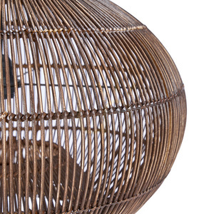 Pendant Light Desert Gourd Dark Walnut Small small 9