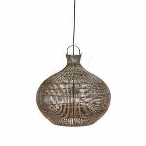Pendant Light Desert Gourd Dark Walnut Small small 0