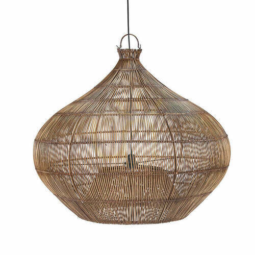 Check Pendant Lamp Desert Gourd Dark Walnut Large