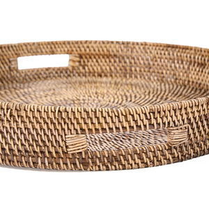 Carry-All Tray Natural Brown Large small 5