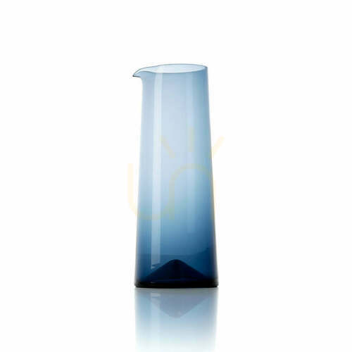 Check Blue Carafe 26 cm
