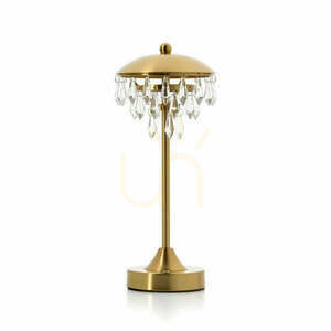 Bazar Bizar Chandelette CNCL001 LED table lamp, brass colour, 33.5 cm small 0