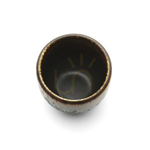 Bazar Bizar Merapi Brown Ceramic Cup M small 6