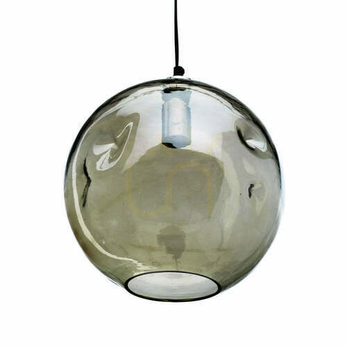 Check Pale Green Bubbella Pendant Light 33 cm Handcrafted