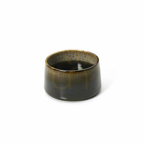 Check Kyoto Bowl Dark Brown Mud M