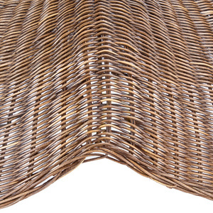 Bazar Bizar THE WAVE Dark Walnut L rattan pendant shade 103 cm small 4