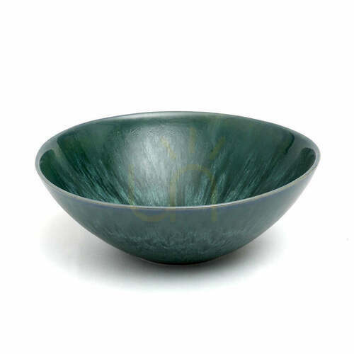 Check Serving Bowl Aqua 26.5 cm