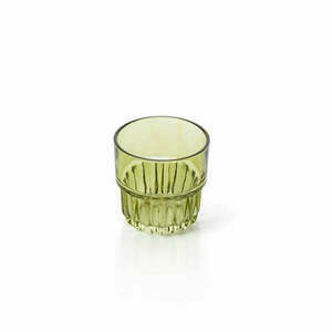 Bazar Bizar The Faceted Tumbler green 8.3 cm small 1