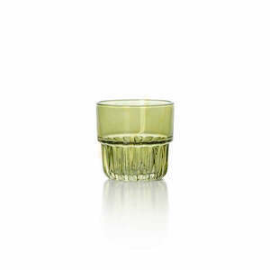 Bazar Bizar The Faceted Tumbler green 8.3 cm small 0