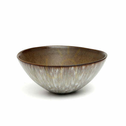 Check Cereal Bowl Peniche 16 cm by 16 cm x 6.5 cm