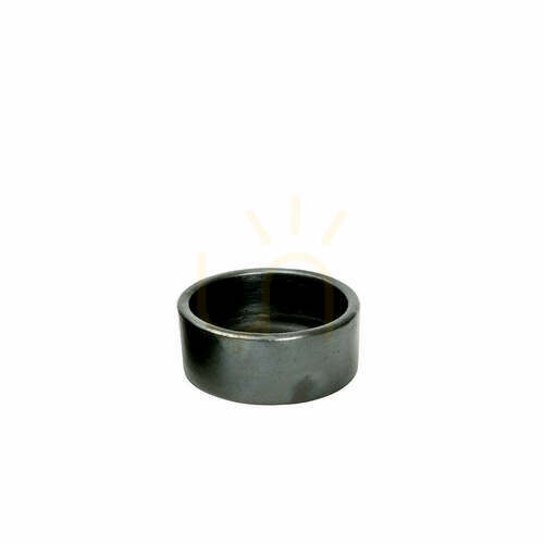 Check Black Cylinder Dish Burned Collection Small
