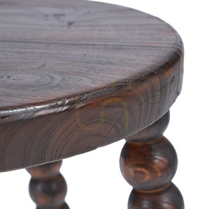 Dango Stool Dark Walnut 50 cm small 10