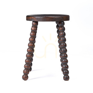 Dango Stool Dark Walnut 50 cm small 9