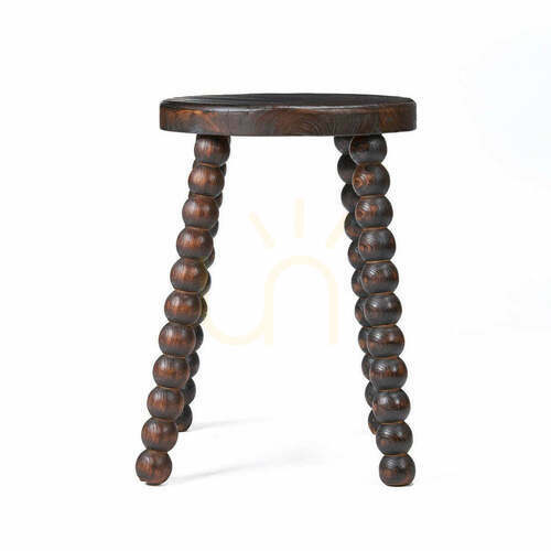 Check Dango Stool Dark Walnut 50 cm