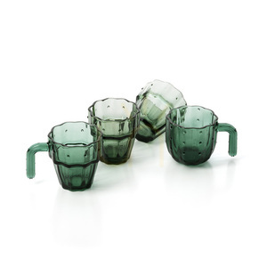 Cactus Glasses Set of 4 Green small 9