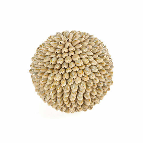 Check Decorative Shell Ball 13 cm