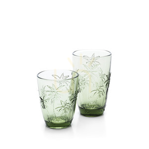 Green Highball Glass 13 cm small 2