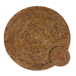 Colonial Coaster Natural Brown small 2