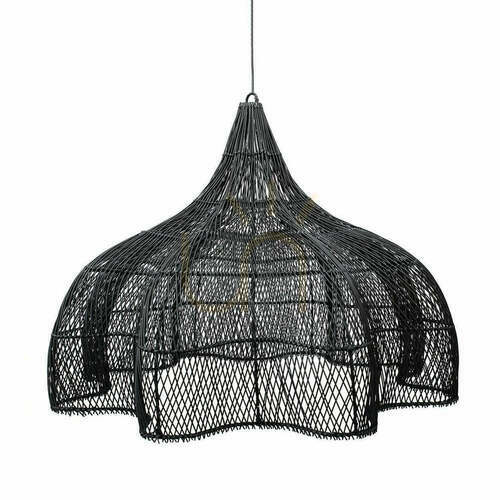 Check Pendant Light Whipped Black XL Oversized Collection