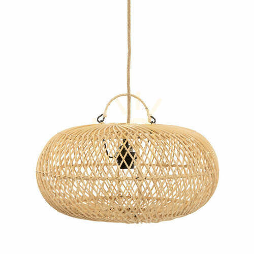 Check Pendant Lamp Wholly Natural Small Handmade Pendant Light