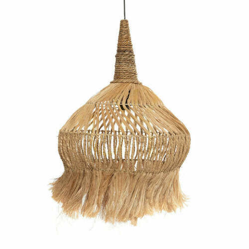 Check Pendant Light Grass Collection Natural Handmade Hippy Tipi L