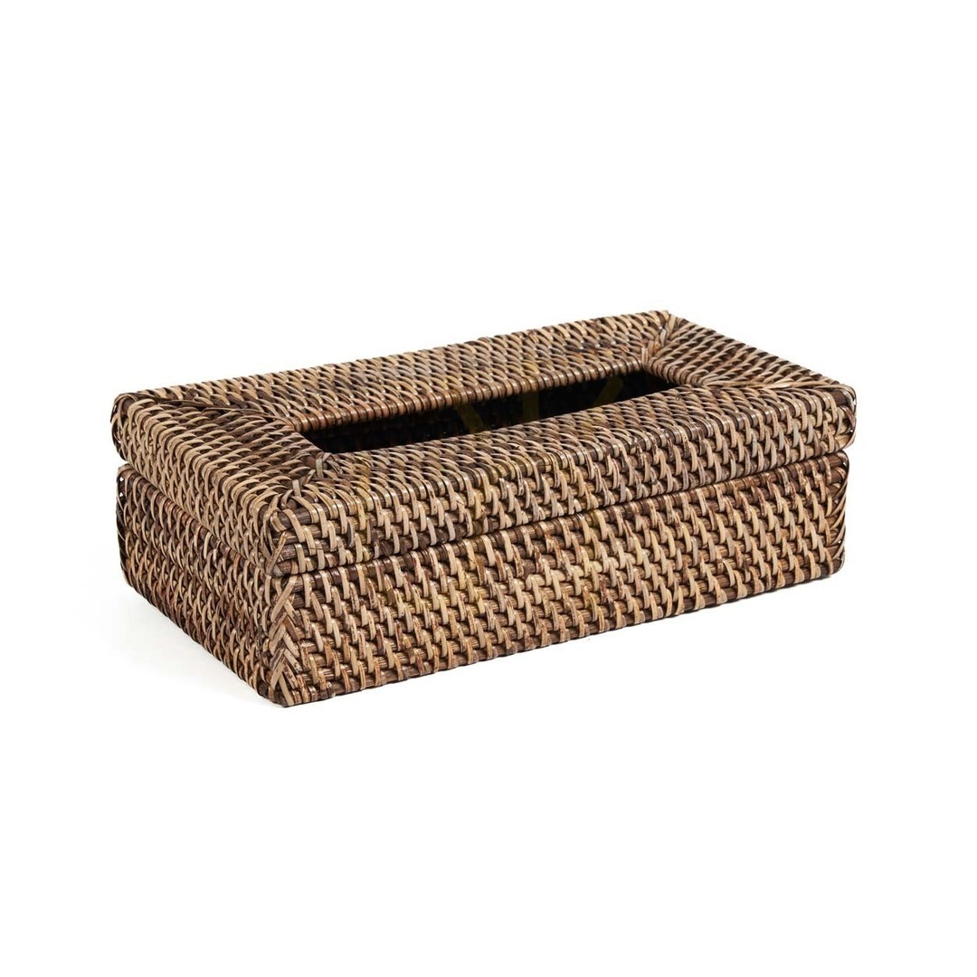 Preview BAZAR BIZAR Rattan Classic Tissue Box Natural Brown BAZAR BIZAR Rattan Classic Tissue Box Natural Brown