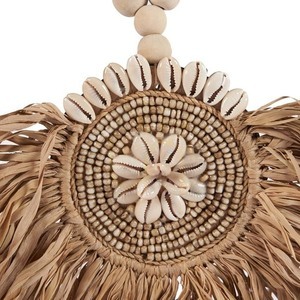 Bazar Bizar Raffia Tajoe Tassel Natural 73 cm BALE094N small 3