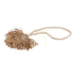 Bazar Bizar Raffia Tajoe Tassel Natural 73 cm BALE094N small 4