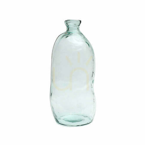 Check Glass Vase Blue 73 cm Jinsuo Glass Collection