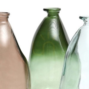 BAZAR BIZAR Shudi glass vase blue 36 cm small 2