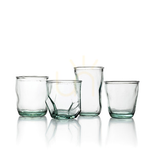 Origami Glass Blue 9 cm Glass Collection small 2