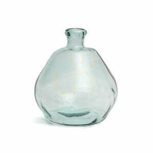 Bazar Bizar Bolai blue recycled glass vase 45×45×50 cm small 0