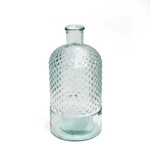 Glass Bottle Zuanshí Blue M Glass Collection 28 cm small 4