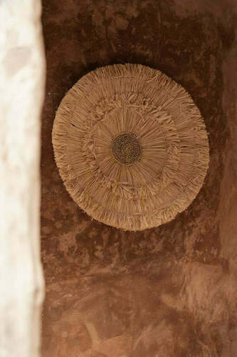 Check Wall Decor Wanita Natural 60 x 60 cm