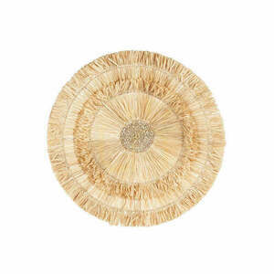 Wanita round wall decoration Ø 60 cm natural sisal BAZAR BIZAR small 0