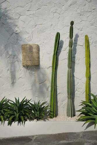 Check Indoor Wall Light SiriKit Natural Wall Lamp 50x40x21 cm