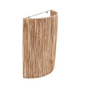 Bazar Bizar Kohei natural sisal wall light 40×15×50 cm, without cable small 6